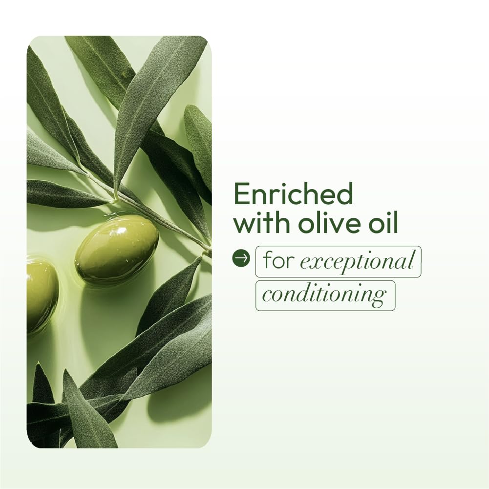 ORS Olive Oil Anti-Frizz Glossing Hair Polisher applied to ends for moisture.