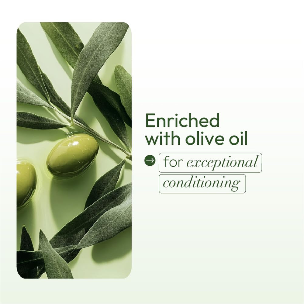 ORS Olive Oil Anti-Frizz Glossing Hair Polisher applied to ends for moisture.