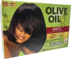 ORS Olive Oil Built-In Protection kit for full-application no-lye relaxing, smooth results