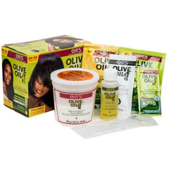 ORS Olive Oil finished look highlights healthy-looking hydrated hair shine