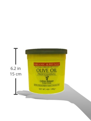ORS Olive Oil Professional Creme Relaxer extra strength application for straight, manageable hair