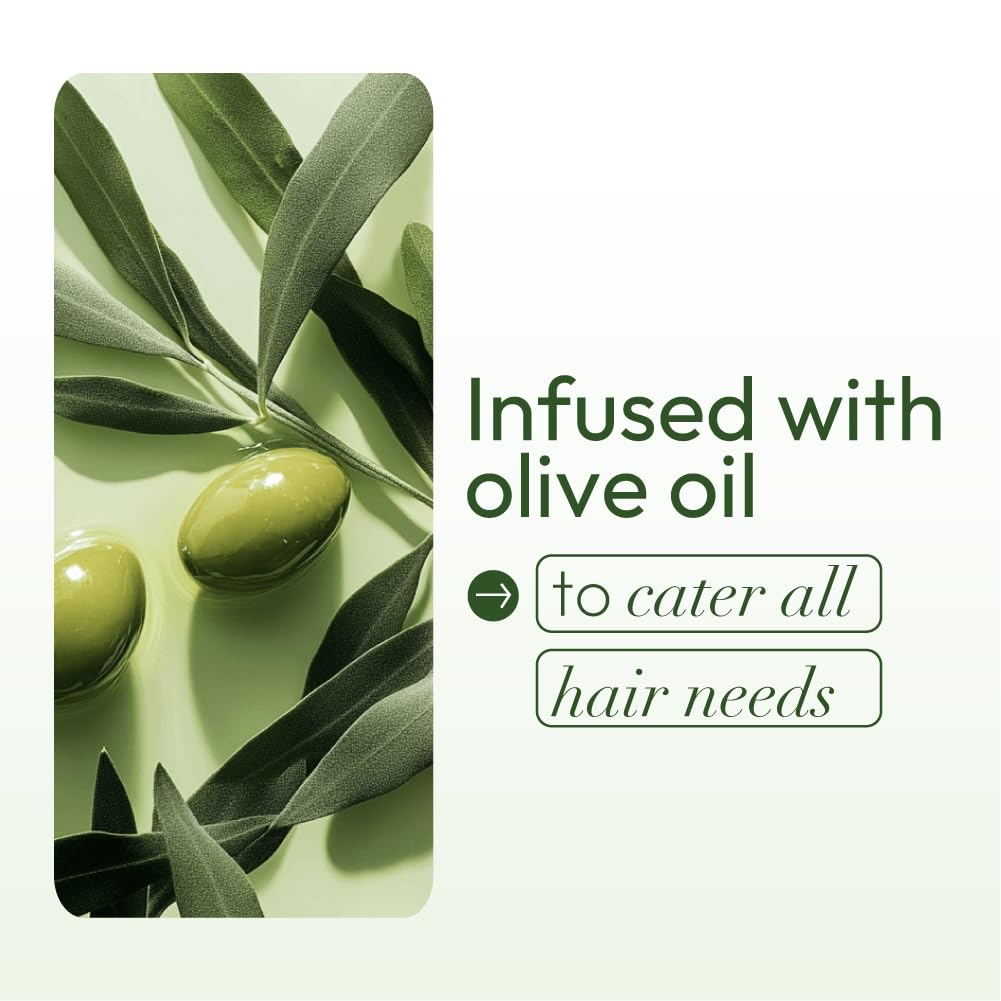 ORS Olive Oil Professional Rich Oil Moisturizing Hair Lotion packaging on shelf