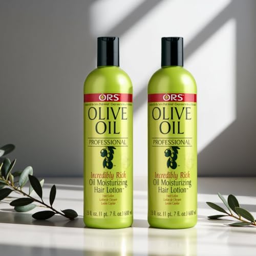 ORS Olive Oil Professional Rich Oil texture closeup reveals rich creamy serum