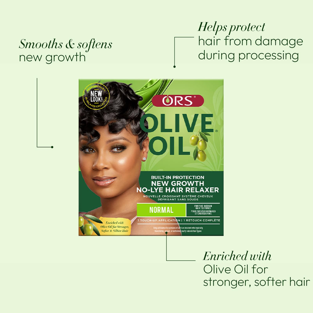 ORS Olive Oil finish delivers shine and smoothness after relaxing session.