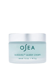 OSEA Seabiotic Water Cream bottle showing weightless hydration for daily use