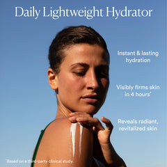 Pump on OSEA lotion enables quick, even hydration