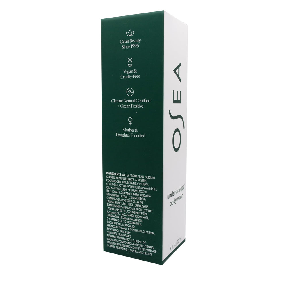 Eco-friendly packaging supports ocean conscious skincare by OSEA