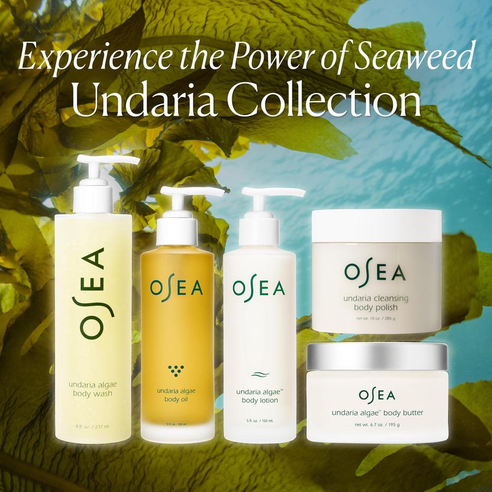 OSEA Undaria Fragrance Free Body Lotion layering with serums extends hydration