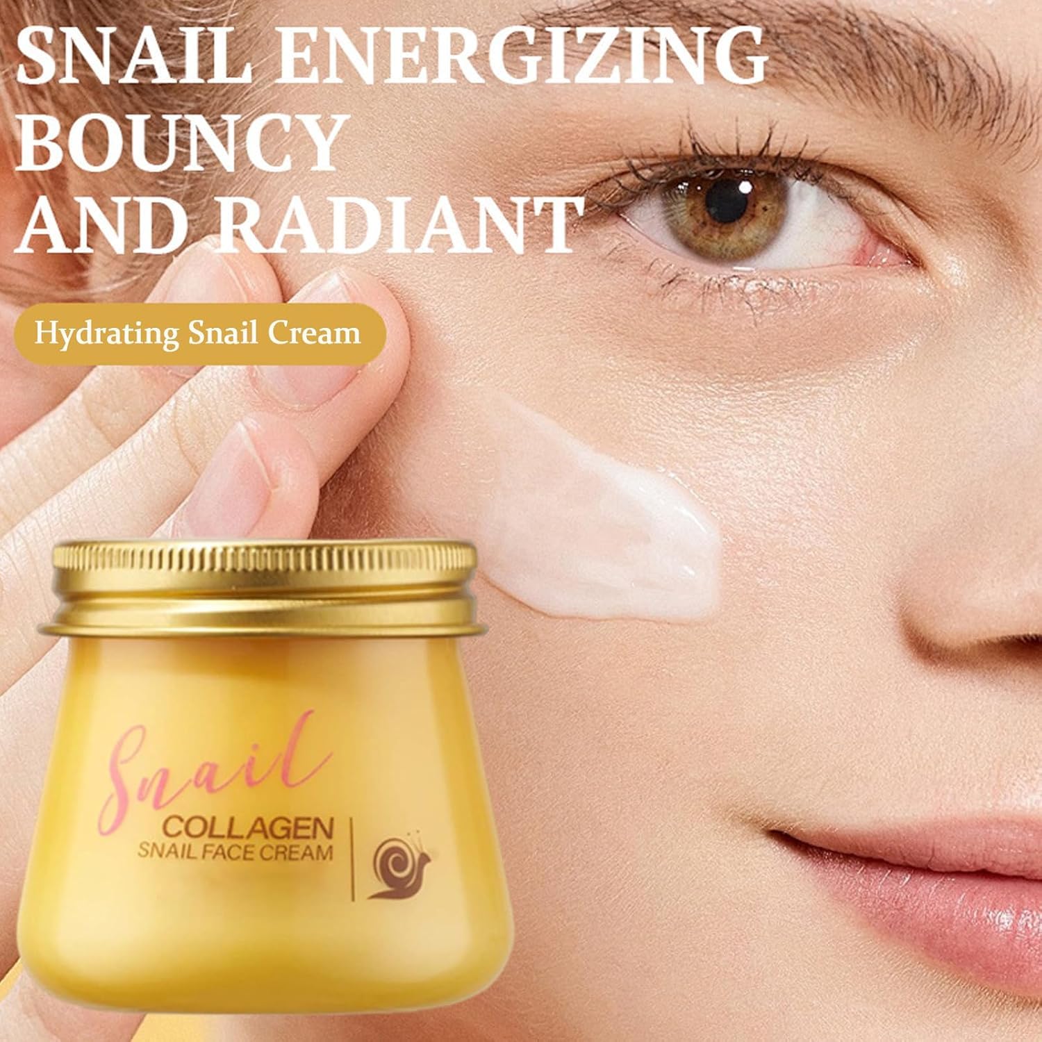 OSFRIAGE snail-mucin formula packaging front view highlights premium hydration