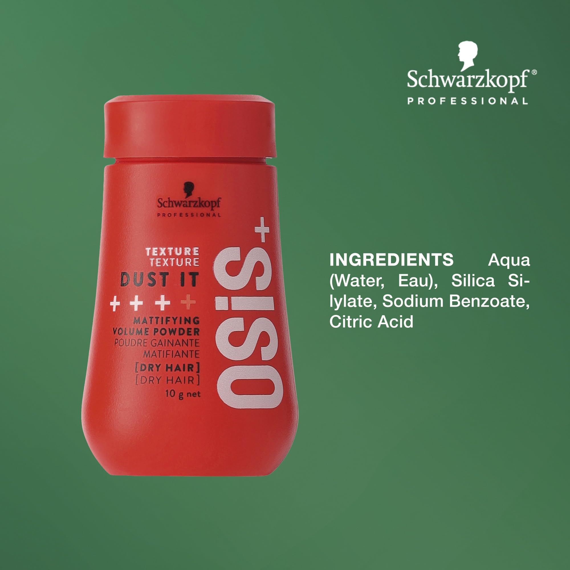 OSiS+ Dust It provides strong control and separation for chic looks