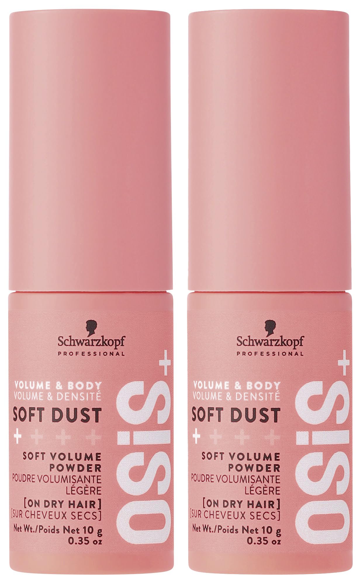 OSiS+ Soft Dust root lift powder adds volume at the crown with a soft feel.