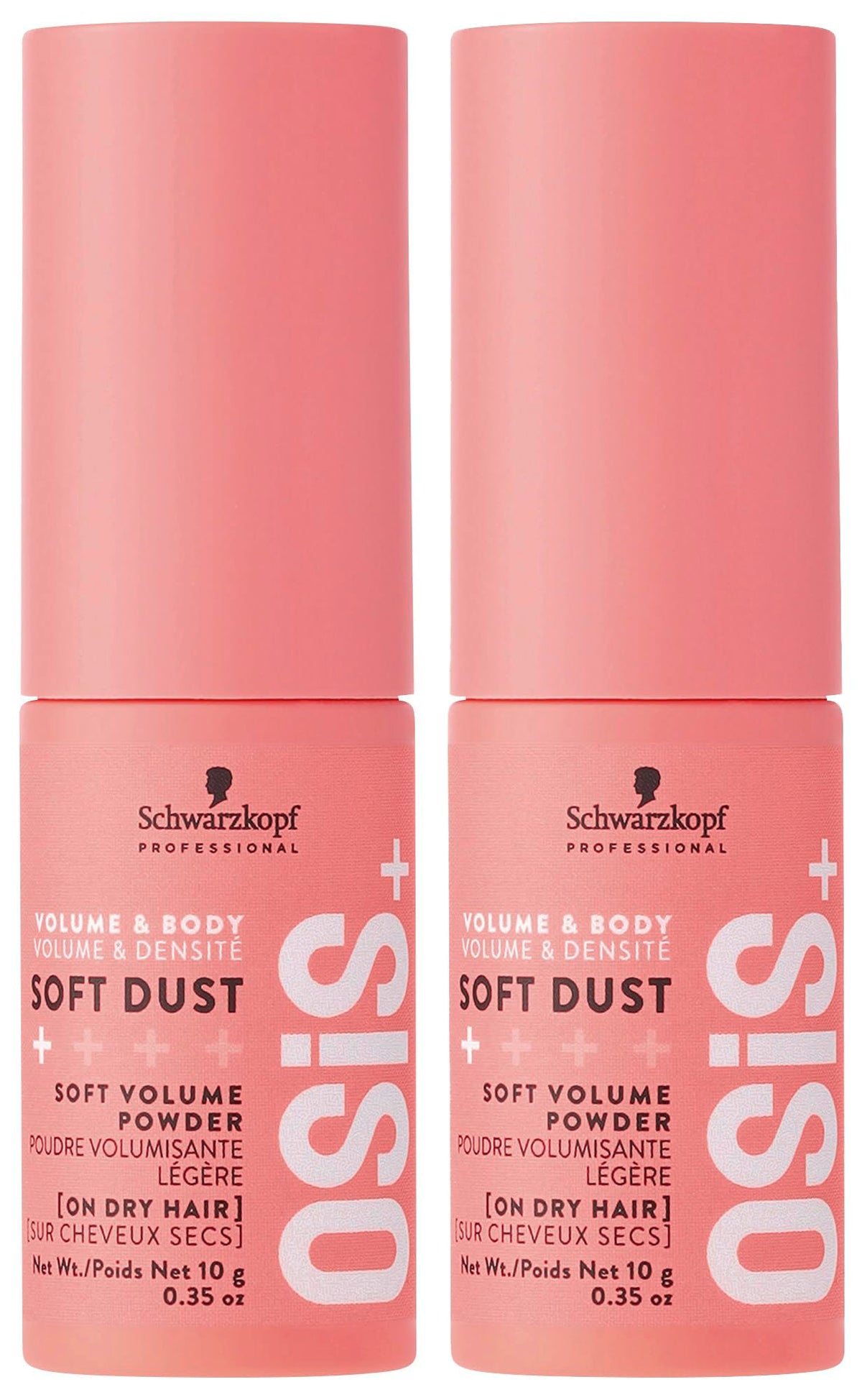 OSiS+ Soft Dust root lift powder adds volume at the crown with a soft feel.
