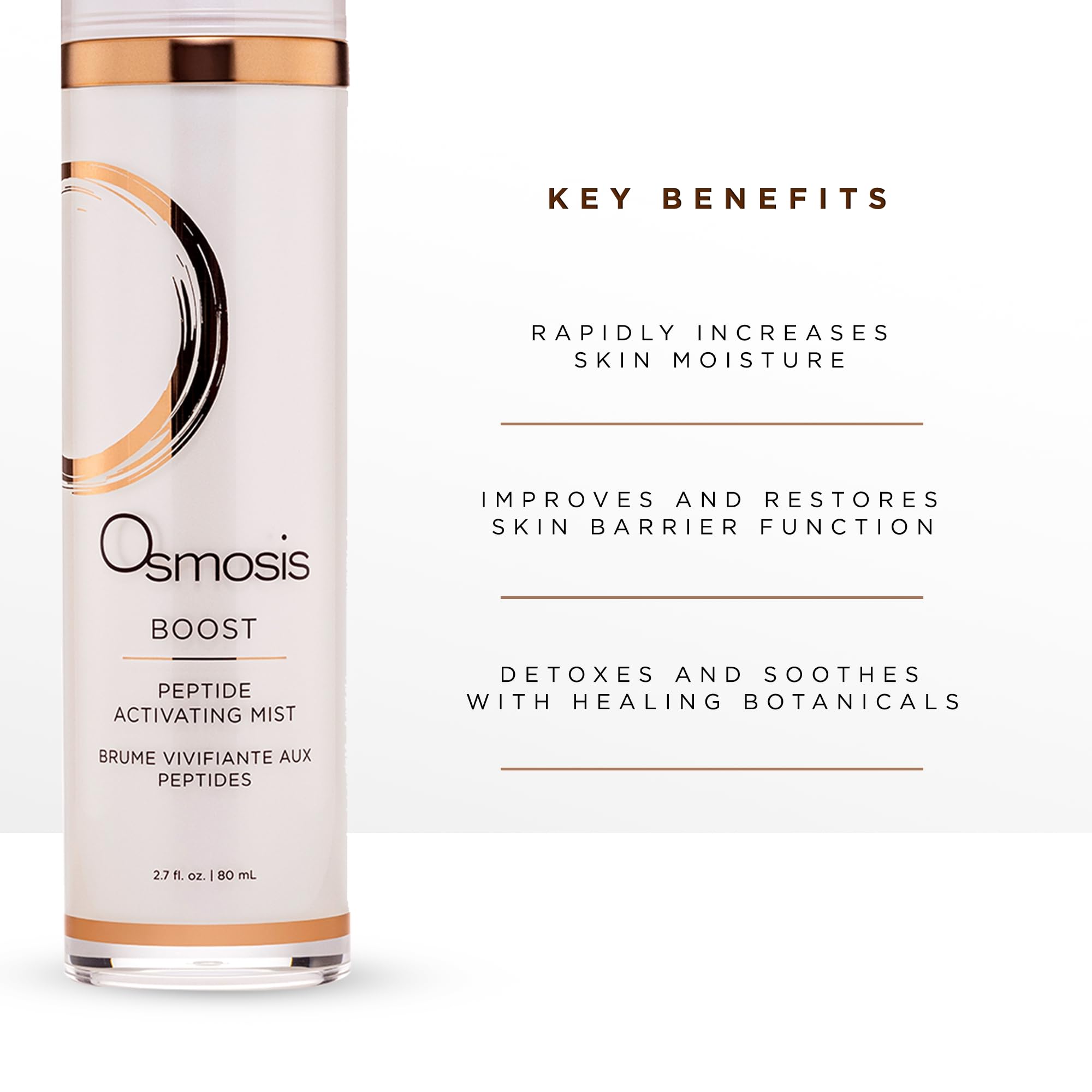 OSMOSIS BOOST label view hints at plant-based ingredients and antioxidants