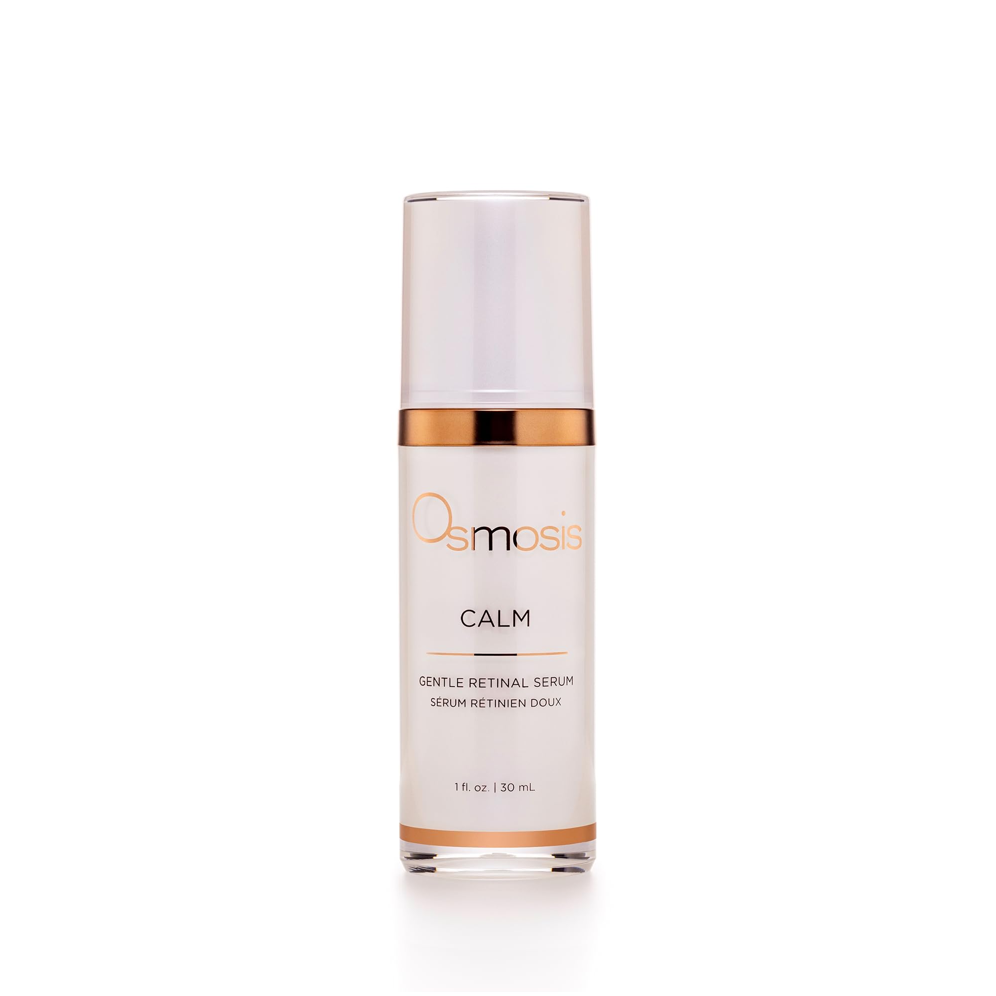 OSMOSIS CALM bottle front view for gentle daily use on delicate skin