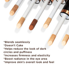 Shade Truffle swatch highlights rich tone for deeper skin tones.