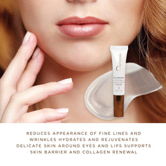 OSMOSIS Illuminate lip contour application provides moisture around lips
