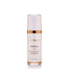OSMOSIS Immerse bottle pour shows a silky hydrating oil for daily nourishment.