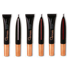 Lips applying OSMOSIS Repair Lip Therapy gloss demonstration.