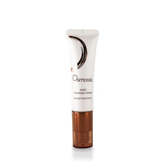 OSMOSIS Satin Treatment Primer bottle pour delivers a shine-free base for smoother makeup.