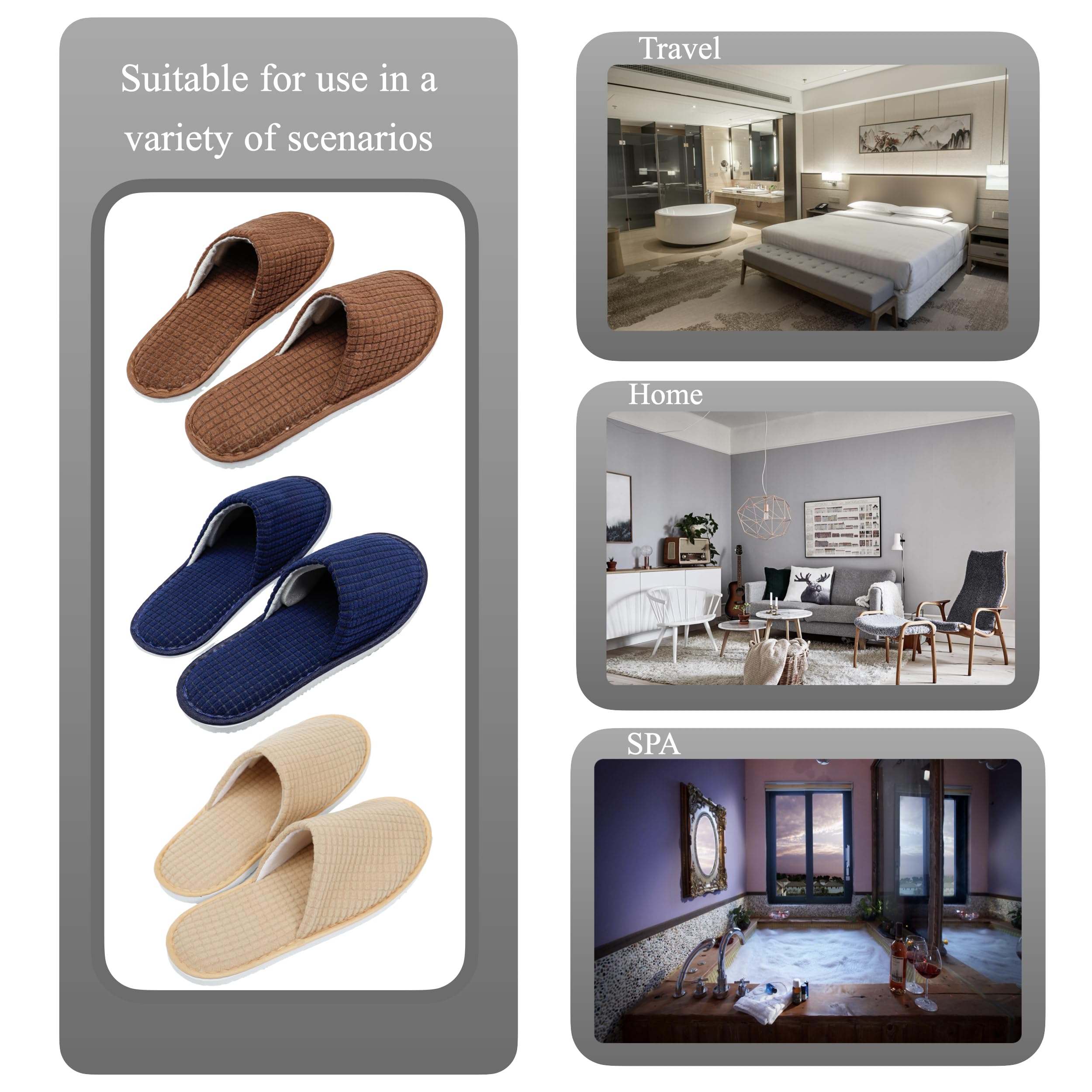 OSTADARRA hotel and hospitality slippers designed for guest comfort
