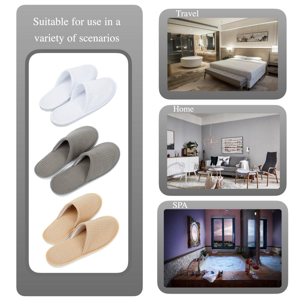 OSTADARRA spa slippers in hotels, ideal for hospitality use.