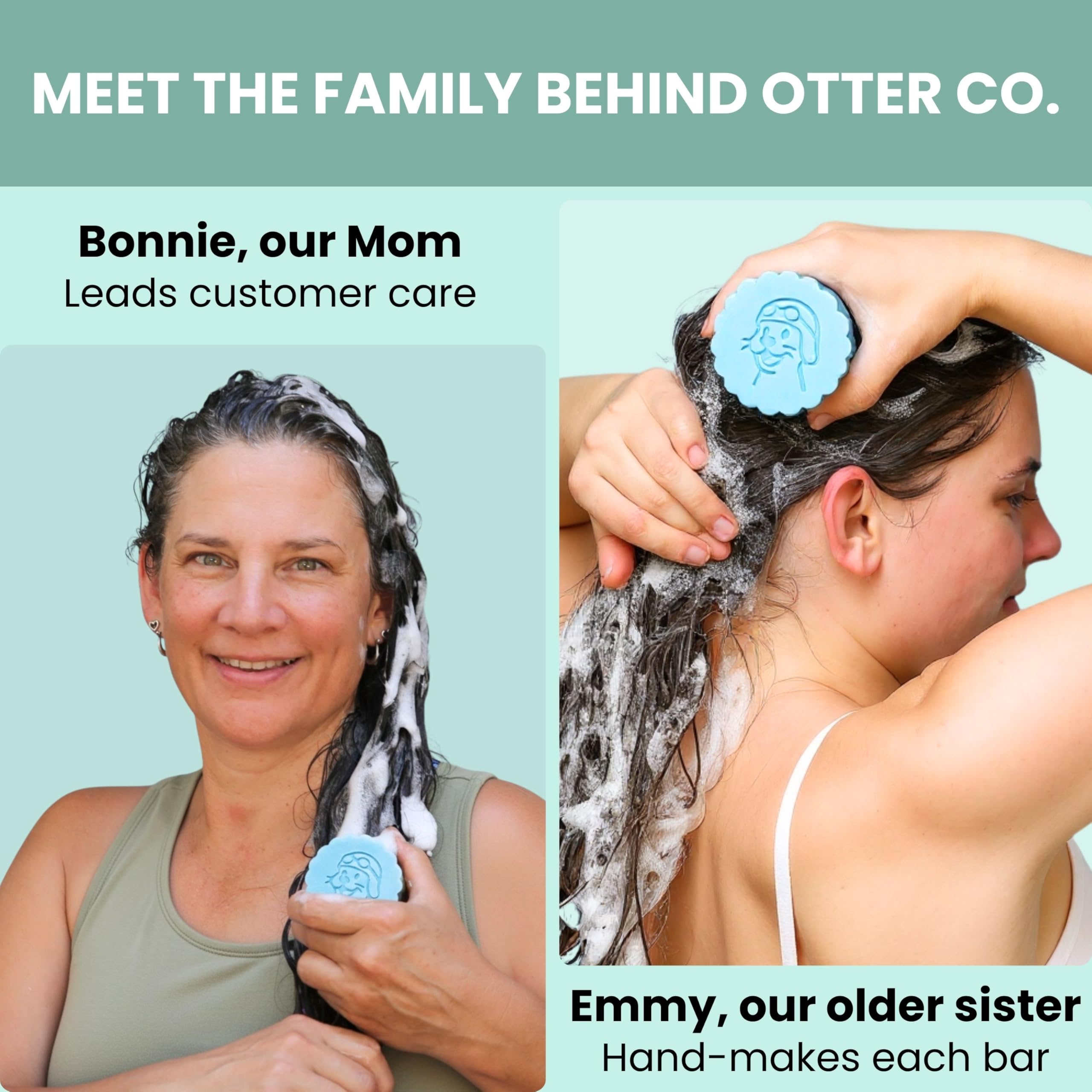Made in the USA Otter Co small-batch handcrafted conditioner bar quality.
