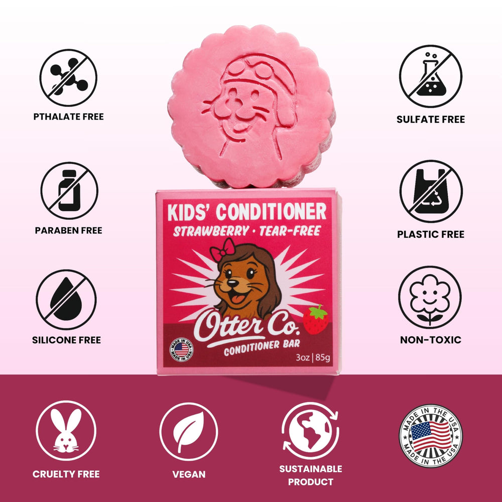 Otter Co results: soft, manageable, tangle-free hair after use.