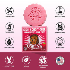 Otter Co results: soft, manageable, tangle-free hair after use.
