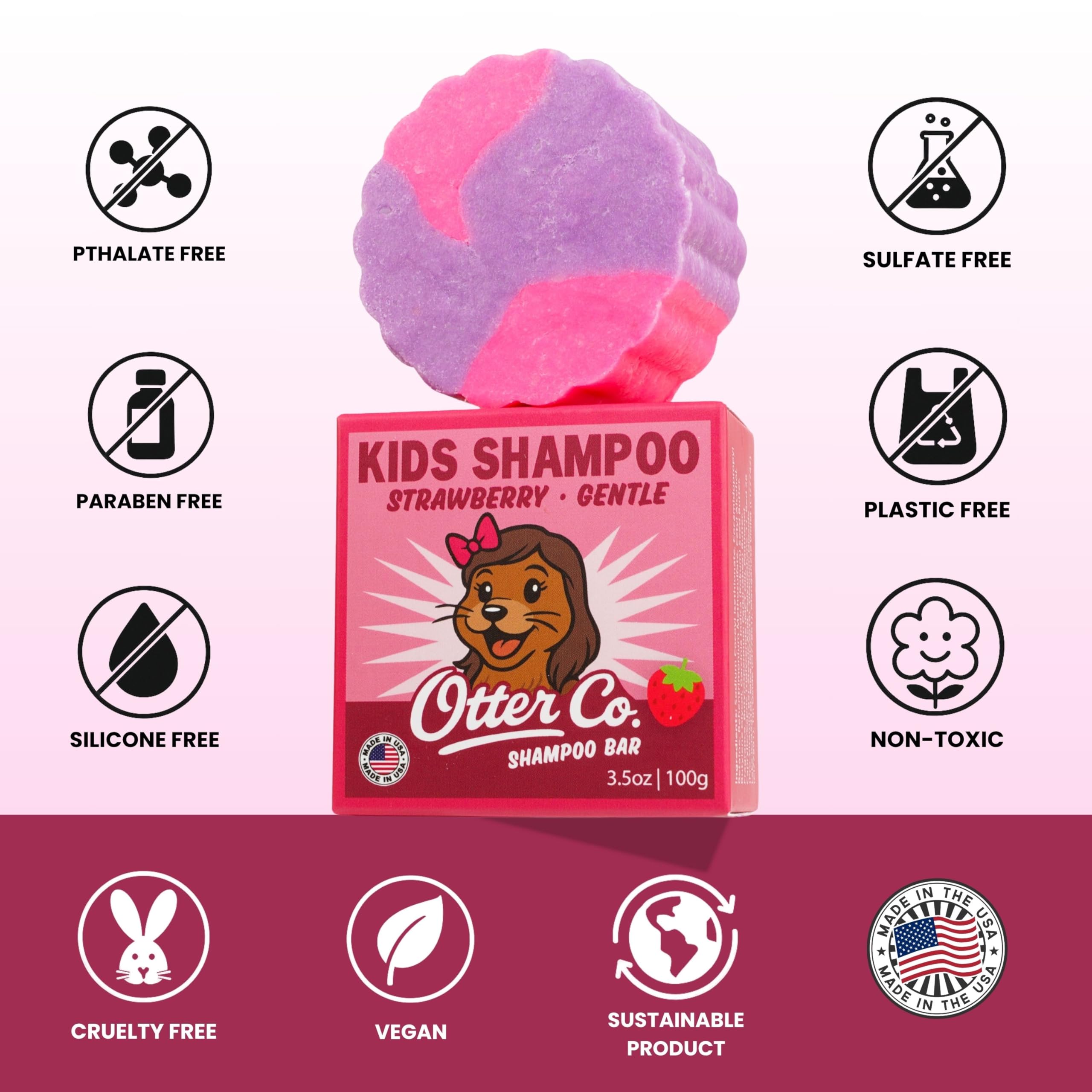 Otter Co zero-waste packaging box highlights recyclable, travel-ready design
