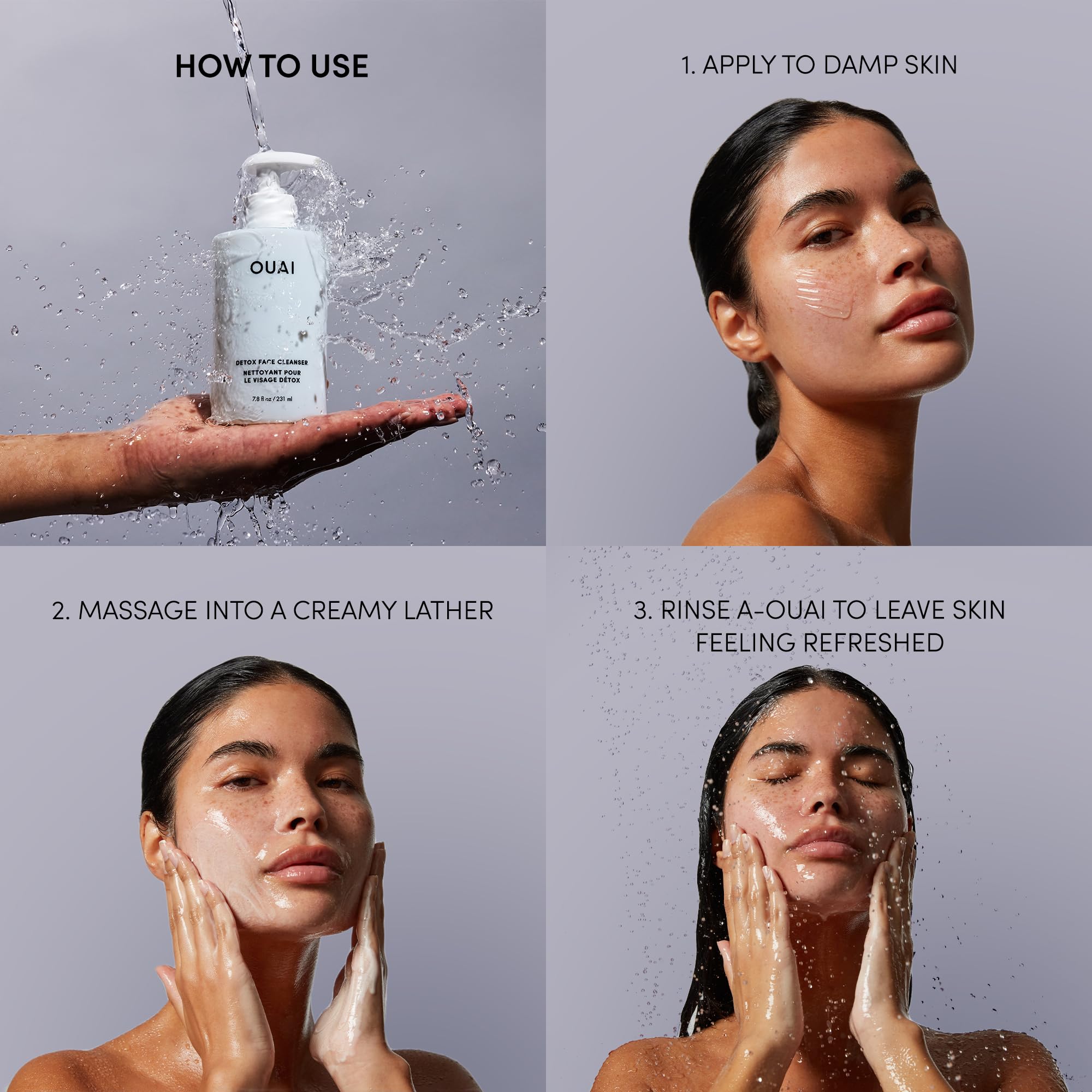OUAI Cape Town fragrance notes on bottle