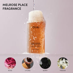 OUAI Medium Conditioner label detail highlighting hydration cues