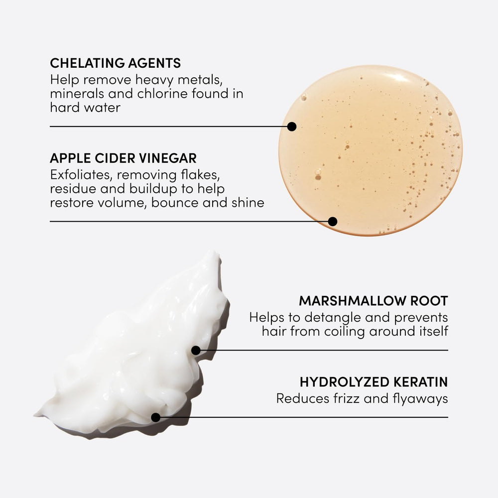 OUAI Thick Conditioner bottle with rich cream for deep moisture
