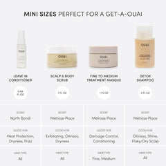 OUAI Detox Shampoo bottle clarifies scalp buildup