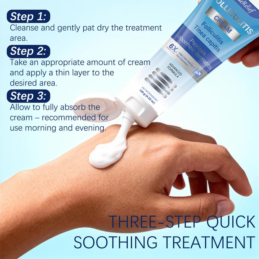 OUHENGTEK Folliculitis Cream body-application scene for versatile use.
