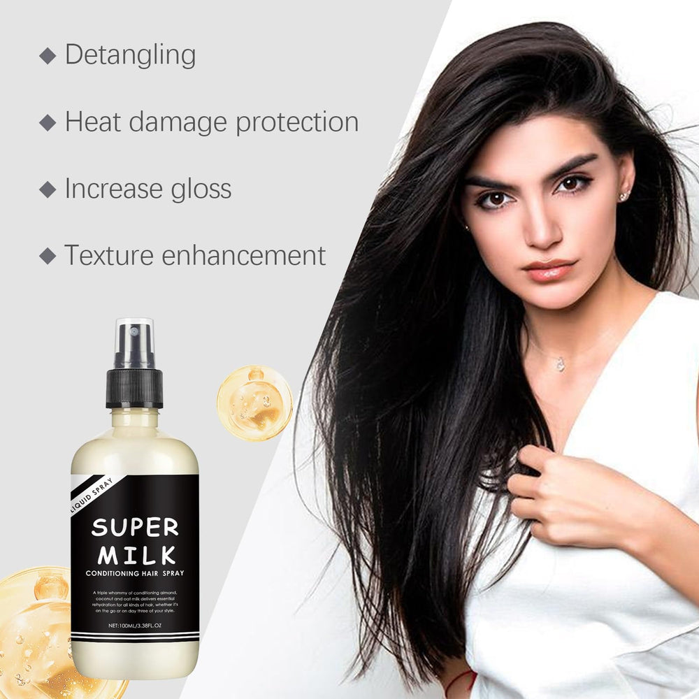OUKPANE conditioner applied on wet hair provides quick moisture