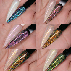 Oumisaya opal gel polish kit delivers durable wear with a high-gloss finish.