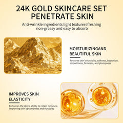 OUPEICHARM 24K Gold Lotion 120ml daily moisture for a dewy finish