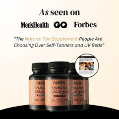 Ourea Carotenoid Golden Glow capsules pack highlights skin tone support