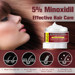Applying OURMUST Minoxidil to the scalp for targeted care and routine.