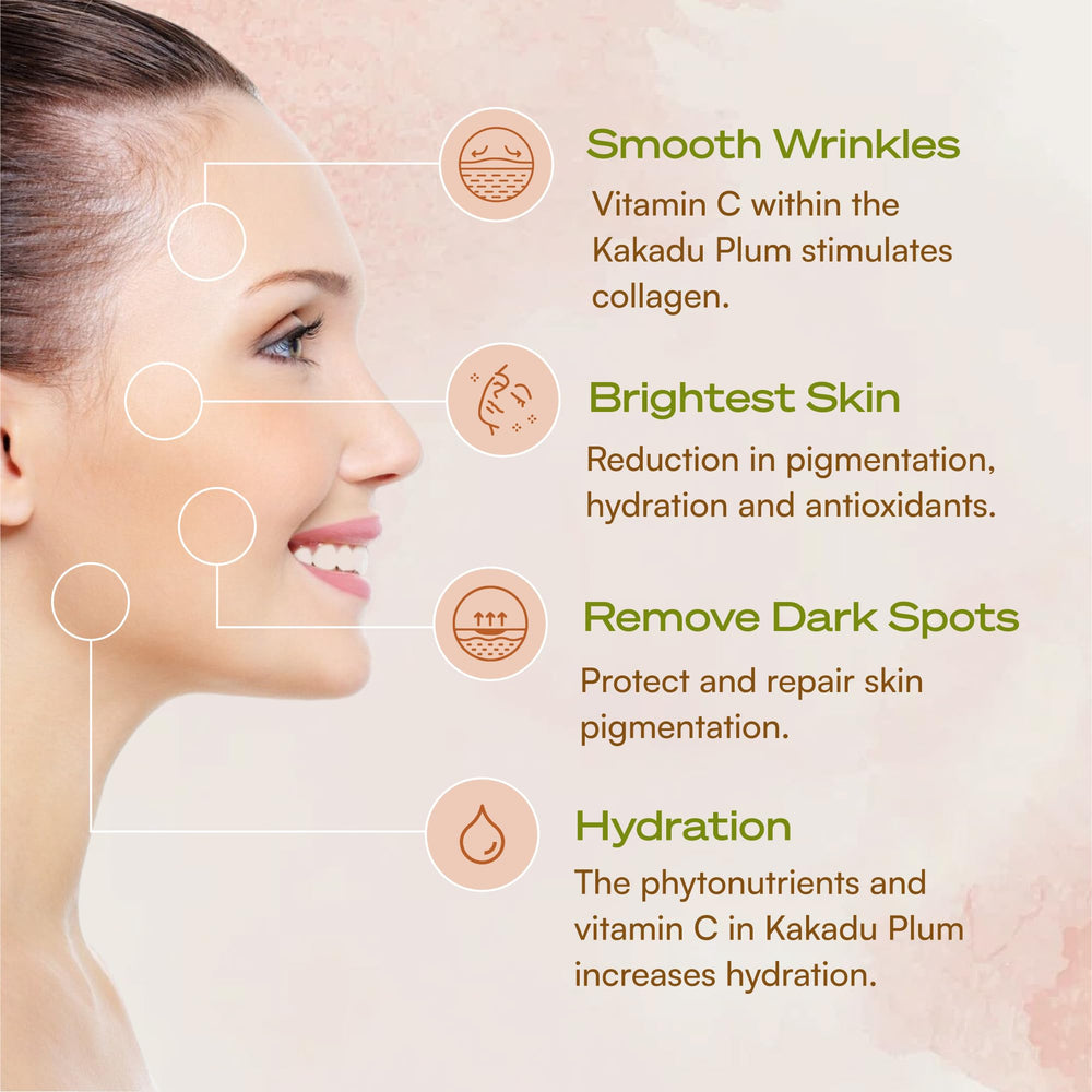 Outback Botanics Vitamin C Serum texture close-up demonstrates fast-absorbing hydration