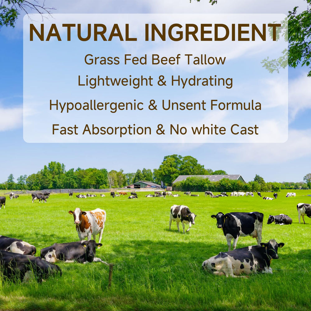 Outccogo Tallow Sunscreen reef safe label promotes eco-conscious care.