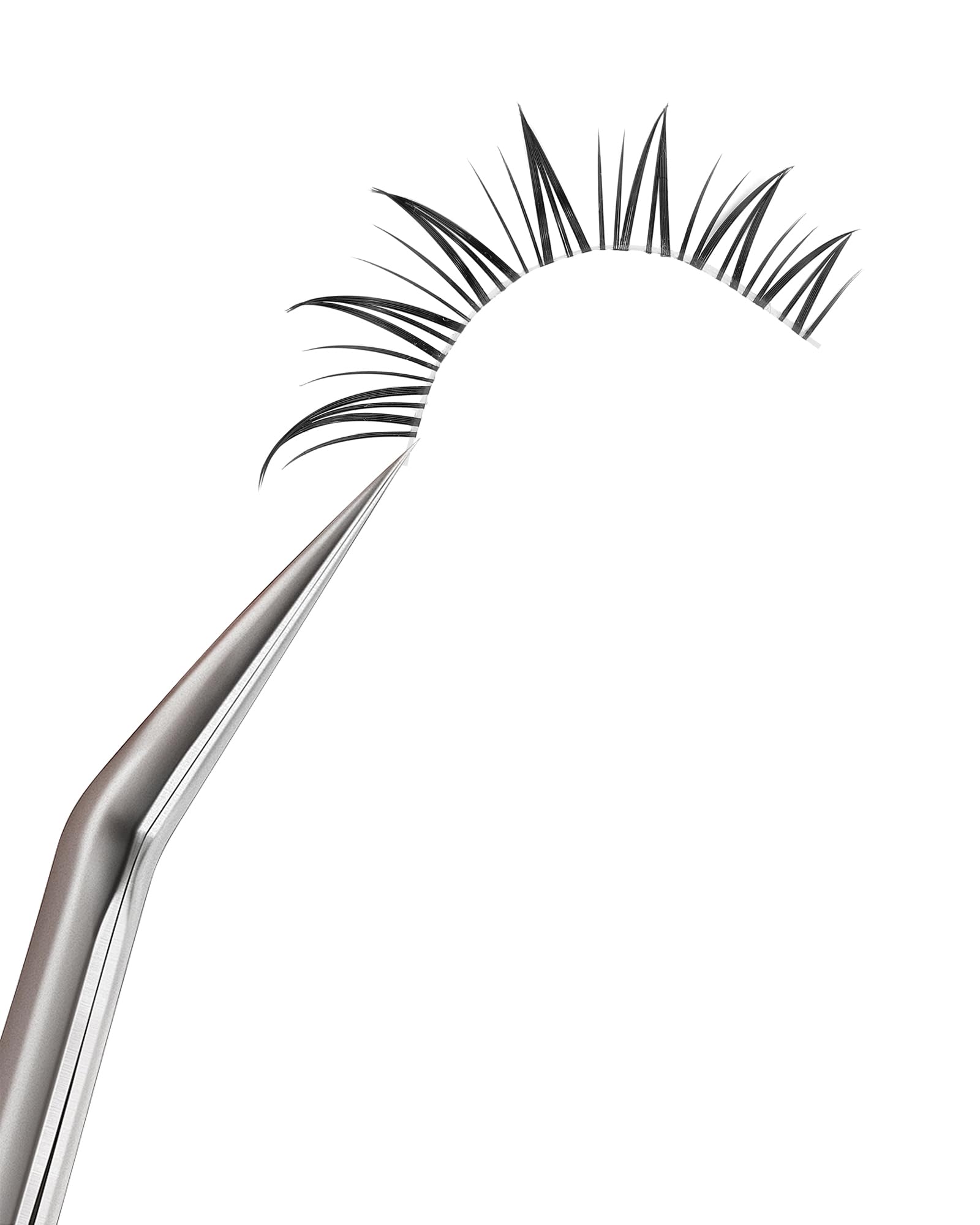 Outopen doll-style wispy lashes add subtle glamour to looks.