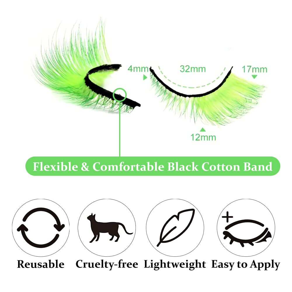 Outopen gradient colored lashes add subtle tint for natural daily wear.