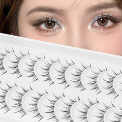 Outopen lashes demonstrate a subtle 3D rendering effect.