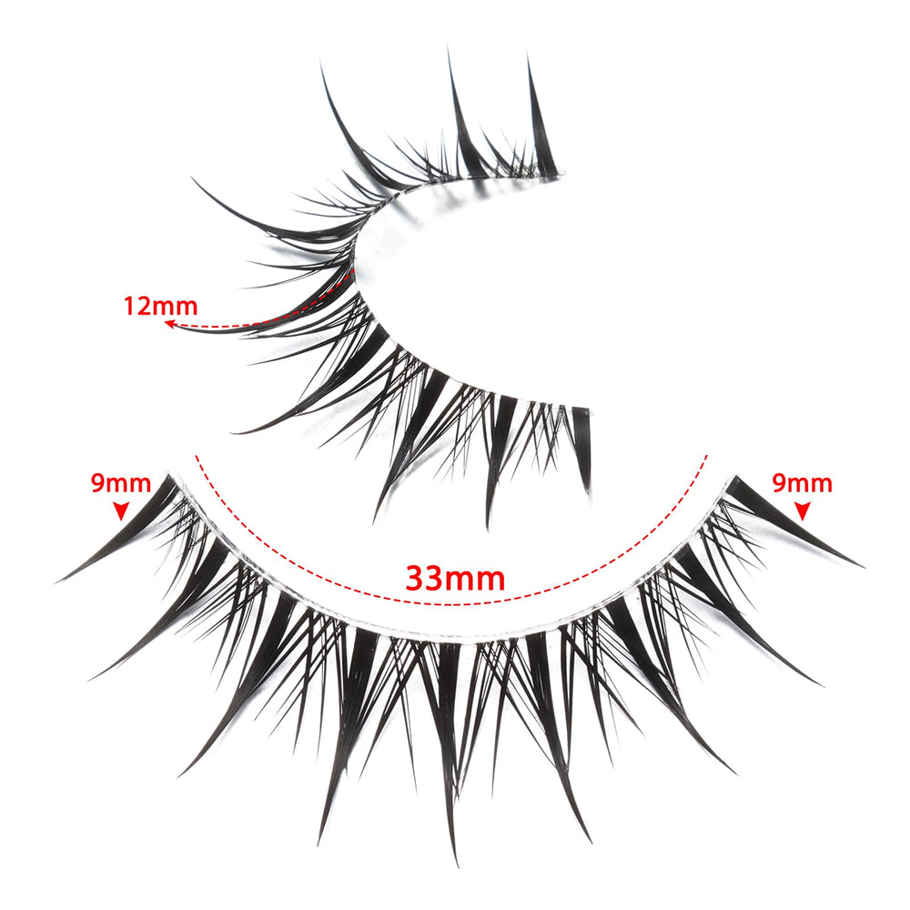 outopen manga lashes offer lightweight comfort and reuse for cosplay events and daily wear