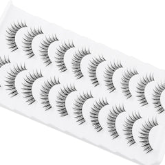 outopen Manga Lashes easy-application with clear-band design for beginners and pros alike