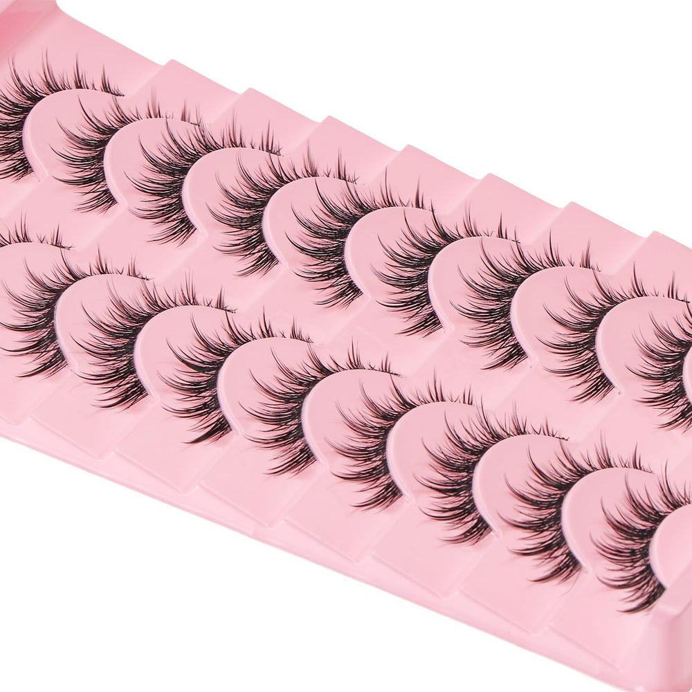 outopen manga lashes easy to apply and remove, great for beginners.