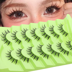 Outopen lashes set designed for reuse and convenient care.