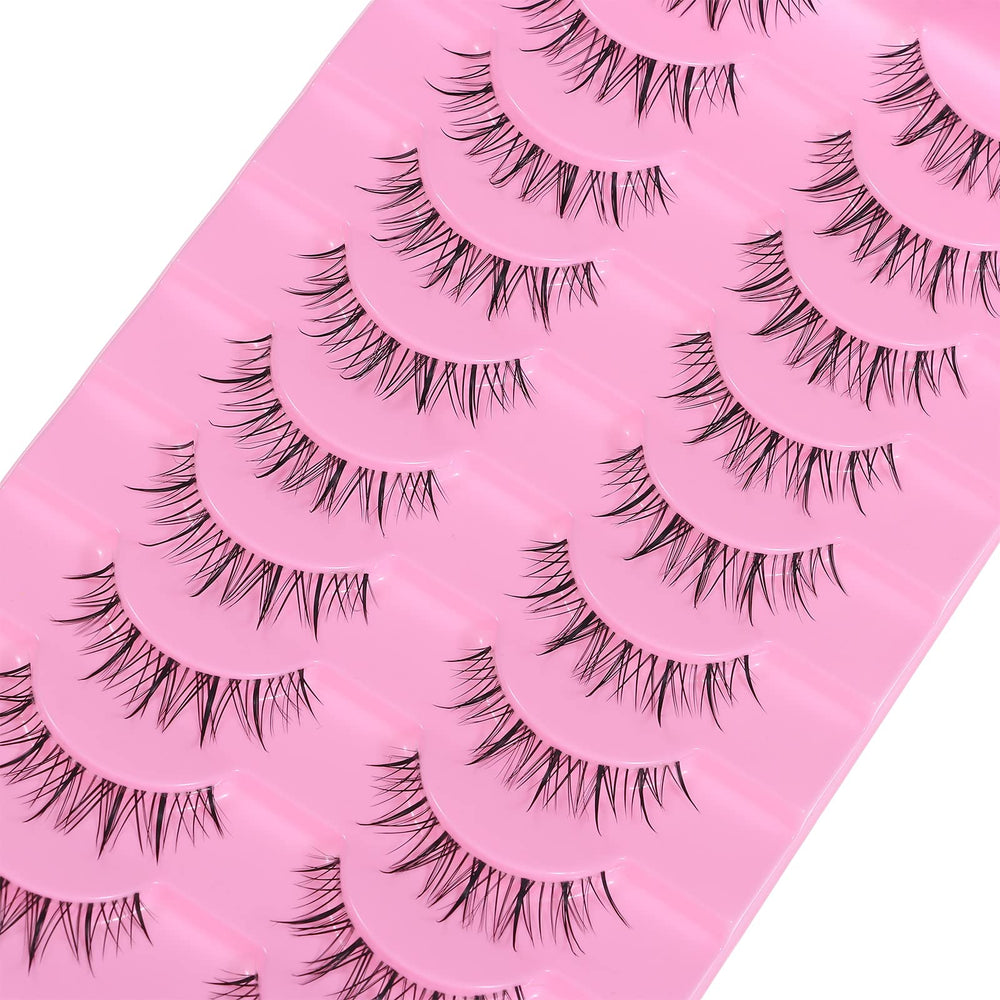 outopen manga lashes reusable set for multiple wears with care