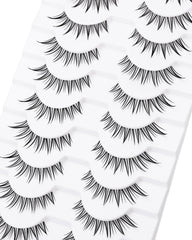 Outopen natural look lashes suitable for daily wear and photos.